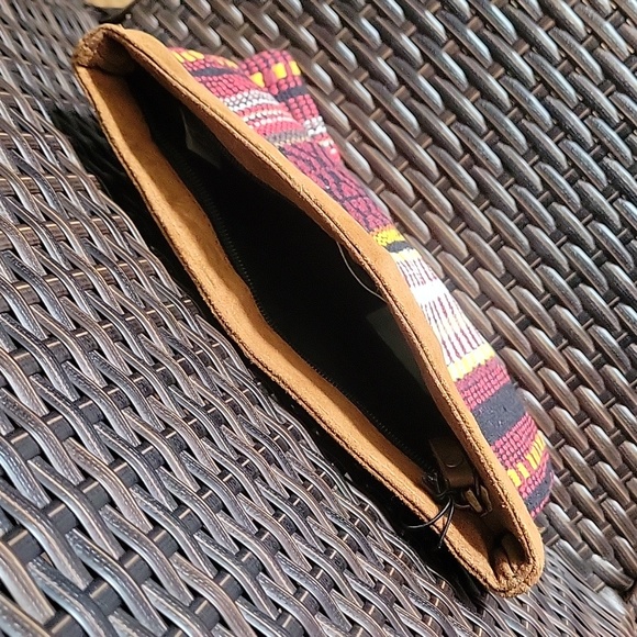 Multi Colored Zip Pouch - Picture 2 of 3